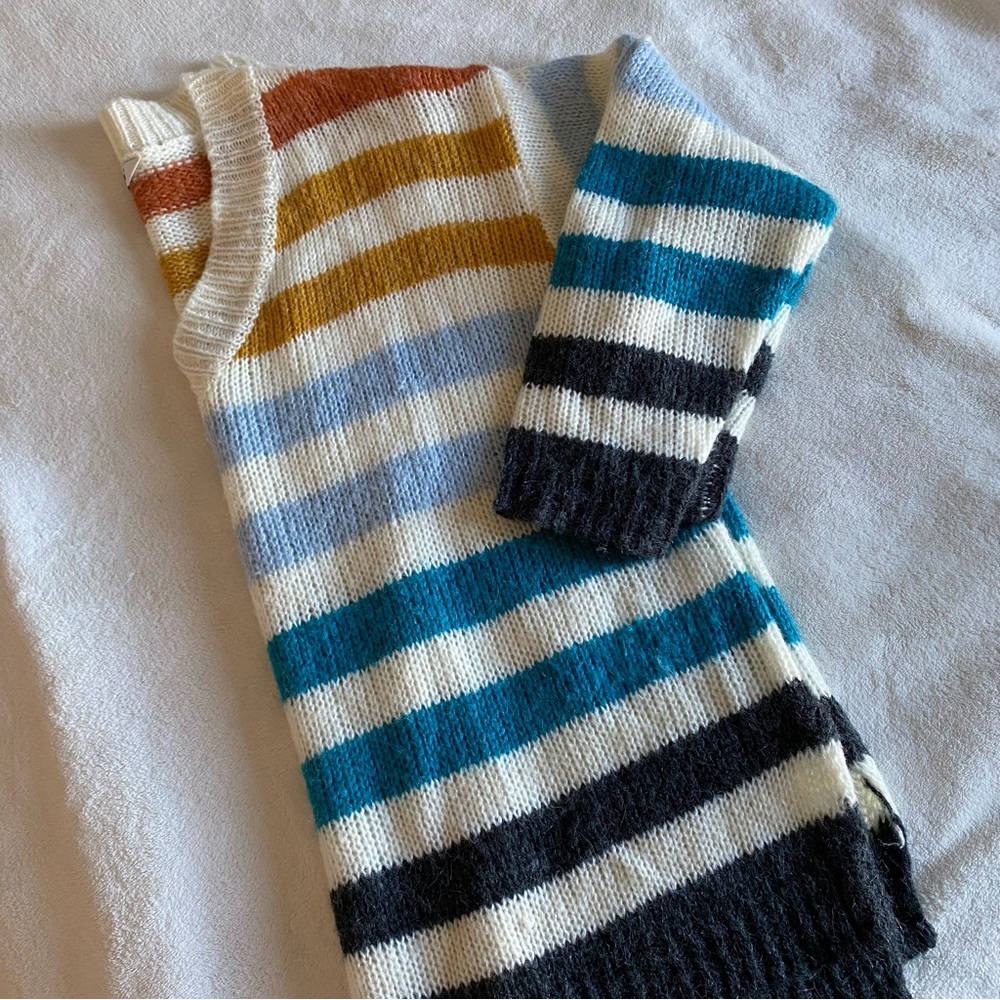Rainbow Striped Sweater